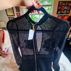 Miss circle transparent jumpsuit